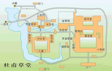 喜爱杜甫诗句的人可以在清幽的小径中品味杜甫诗歌里的精妙.