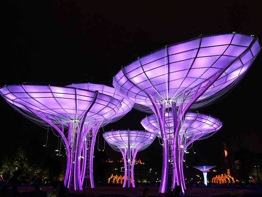 花城广场灯光音乐会春节全家出门溜达必去by 小雪 广州展出